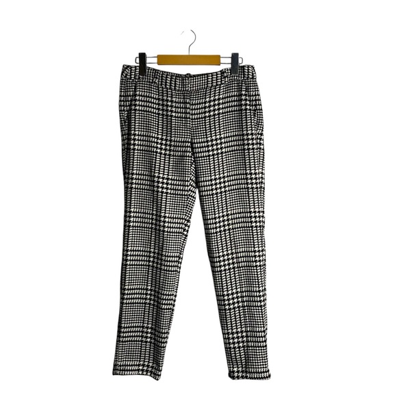 Michael Michael Kors Women’s Geometric Stretch Pant-Black/White - Picture 1 of 11